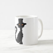 Tasse Chat Noir Mystique (Devant droit)