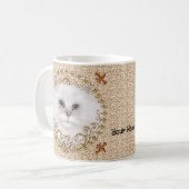 Tasse Chat Persan Fleur De Lis (Devant gauche)