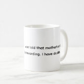Tasse Chat, Plaisir de la Maternité, Tasse Drôle (Devant droit)