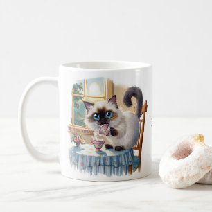 Tasse Chat Siamois & Thé