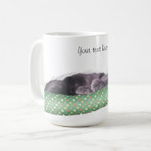 Tasse - chaton bleu russe (Devant gauche)