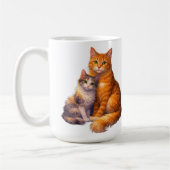 Tasse Chats Calico et Tabby (Gauche)