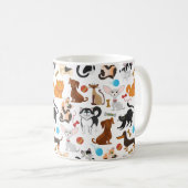 Tasse Chats et Chiens Mignons (Devant droit)