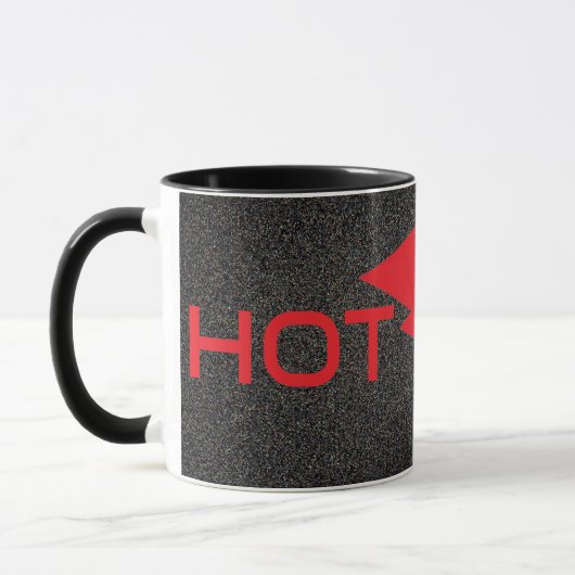 Tasse chaude avec éclair (Gauche)