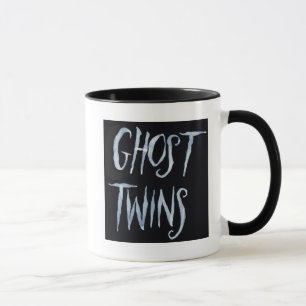 Tasse chaude de boisson de Twinslogo de fantôme