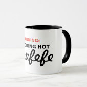 Tasse chaude de Covfefe de smocks (Devant droit)