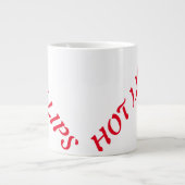 tasse chaude de lèvres (Devant)