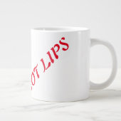 tasse chaude de lèvres (Droite)