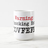 Tasse chaude d'humour de citation d'atout de (Centre)