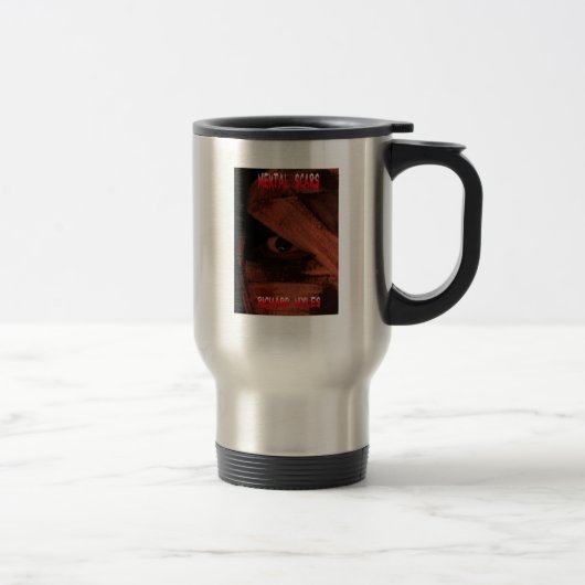 Tasse chaude mentale officielle de "oeil" (Droit)