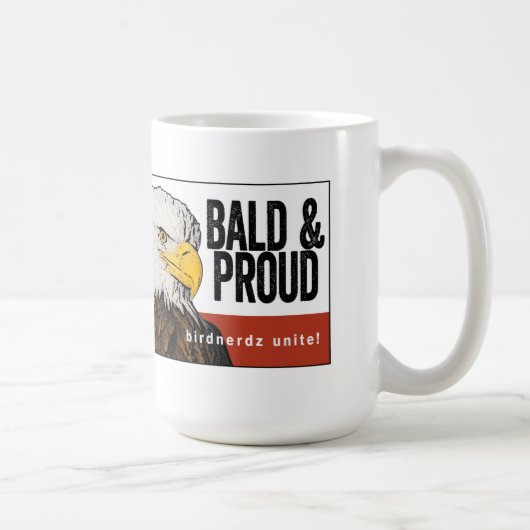 Tasse chauve et fière d'Eagle chauve (Droite)