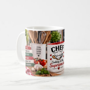 Tasse Chef Cuisiner Est Mon Superpouvoir