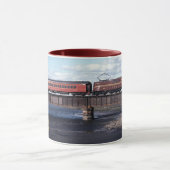 Tasse - chemin de fer GG1 4877 de la Pennsylvanie (Centre)