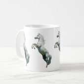 Tasse Cheval Blanc Élégant (Devant gauche)