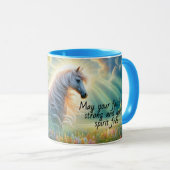 Tasse Cheval Blanc Prairie Enchantée (Devant droit)