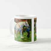 Tasse Cheval de Shire (Devant gauche)