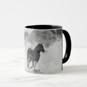 Tasse Cheval en Course (Devant droit)