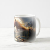 Tasse Cheval Esprit Libre Course (Devant droit)
