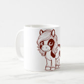 Tasse Cheval Fantaisiste (Devant gauche)
