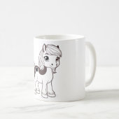 Tasse Cheval Fantaisiste (Devant droit)