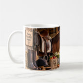 Tasse Cheval Manger Dormir Monter Répéter (Gauche)