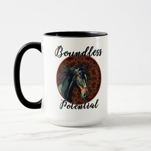 Tasse Cheval Potentiel Illimité – Majestueux Étalo (Gauche)