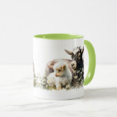 Tasse chèvre et chevreau maman (Devant droit)