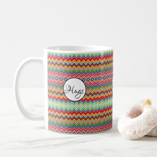 Tasse Chevron (Avec donut)