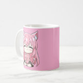 Tasse Chibi Sweet Pink Kitty (Devant gauche)