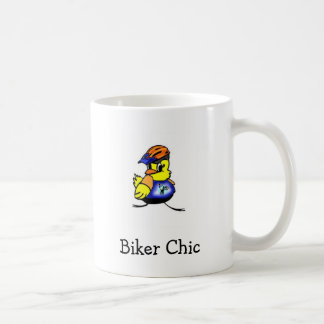 Tasse chic de cycliste