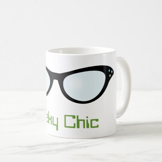 Tasse chic Geeky (Devant droit)