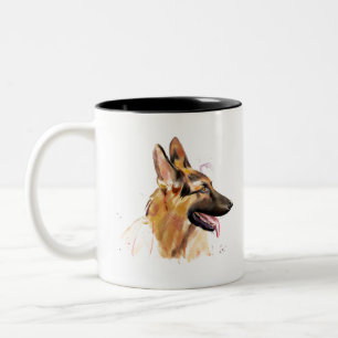Tasse Chien Berger Allemand – Mug Café Chien GSA