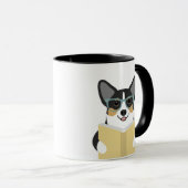 Tasse Chien Corgi (Devant droit)