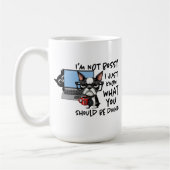 Tasse Chien Drôle (Gauche)