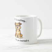 Tasse Chien Malicieux (Devant droit)