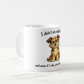 Tasse Chien Malicieux (Devant gauche)