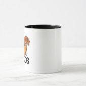 Tasse Chien Teckel Hot Dog (Centre)