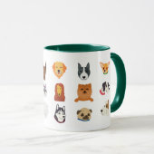 Tasse Chiens Mignons (Devant droit)