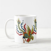 Tasse chinoise de conception d'art de coq (Gauche)
