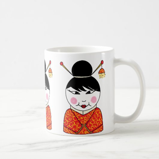 Tasse chinoise de dame (Droite)