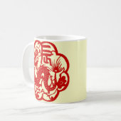 Tasse chinoise de dragon (Devant gauche)