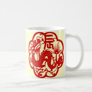 Tasse chinoise de dragon
