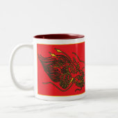 Tasse chinoise de dragon - année du dragon 2012 (Gauche)