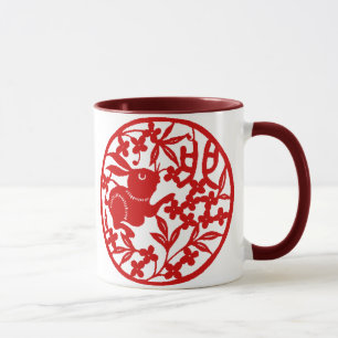 Tasse chinoise de lapin