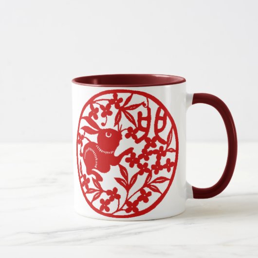 Tasse chinoise de lapin (Droite)