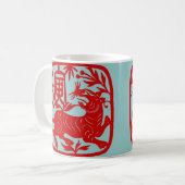 Tasse chinoise de tigre (Devant gauche)