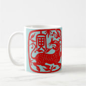 Tasse chinoise de tigre (Gauche)