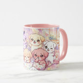 Tasse Chiot Mignon (Devant droit)