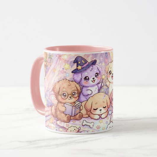 Tasse Chiot Mignon (Devant gauche)