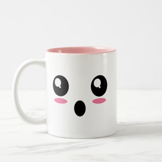 Tasse "choquée" d'Emoji (Gauche)